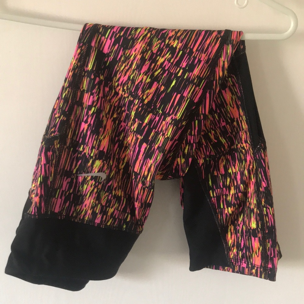 Nike Capri multi colored dri fit leggings